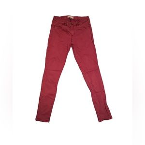 Red denim Jagging’s